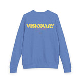 Stay Focused Unisex French Terry Crewneck Sweatshirt, Visionary Design Apparel, Casual Fashion, Gift for Dreamers, Inspirational Clothing