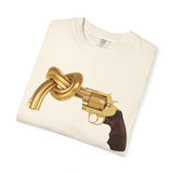 Knotted Revolver T-Shirt — 'Hustled' Graphic Tee