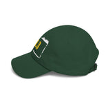 Dad Cap — P.V.D. Distressed Logo Hat | Vintage-Stencil Baseball Cap for Urban, Casual Wear
