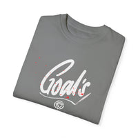 Goal-Driven Unisex Garment-Dyed T-Shirt - Motivational Graphic Tee