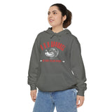 P.O.O. Apparel Hoodie — Minimal Vintage Logo Garment-Dyed Pullover
