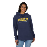 Unisex French Terry Hoodie with Positive Vibes, Stay Positive Hoodie, Outkast Inspired Sweatshirt, Casual Streetwear, Gift for Music Lovers