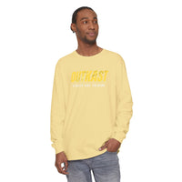 Unisex Long Sleeve Graphic Tee - Outlast, Streetwear, Urban Fashion, Casual Wear, Gift for Friends
