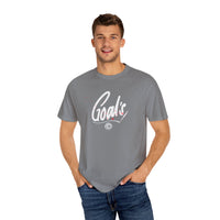 Goal-Driven Unisex Garment-Dyed T-Shirt - Motivational Graphic Tee