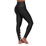High Waisted Yoga Leggings (AOP)