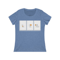Women's Relaxed Jersey Short Sleeve Scoop Neck Tee - PVO Store