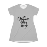 All Over Print T-Shirt Dress - PVO Store