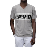 Men's Tri-Blend V-Neck T-Shirt - PVO Store