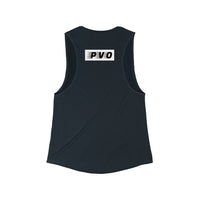 Women's Flowy Scoop Muscle Tank - PVO Store