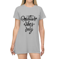 All Over Print T-Shirt Dress - PVO Store