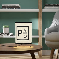 Tripod Lamp with High-Res Printed Shade, US\CA plug