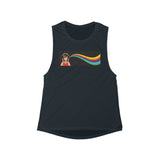 Women's Flowy Scoop Muscle Tank - PVO Store