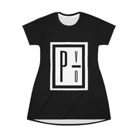 All Over Print T-Shirt Dress - PVO Store