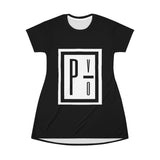 All Over Print T-Shirt Dress - PVO Store