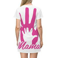 All Over Print T-Shirt Dress - PVO Store